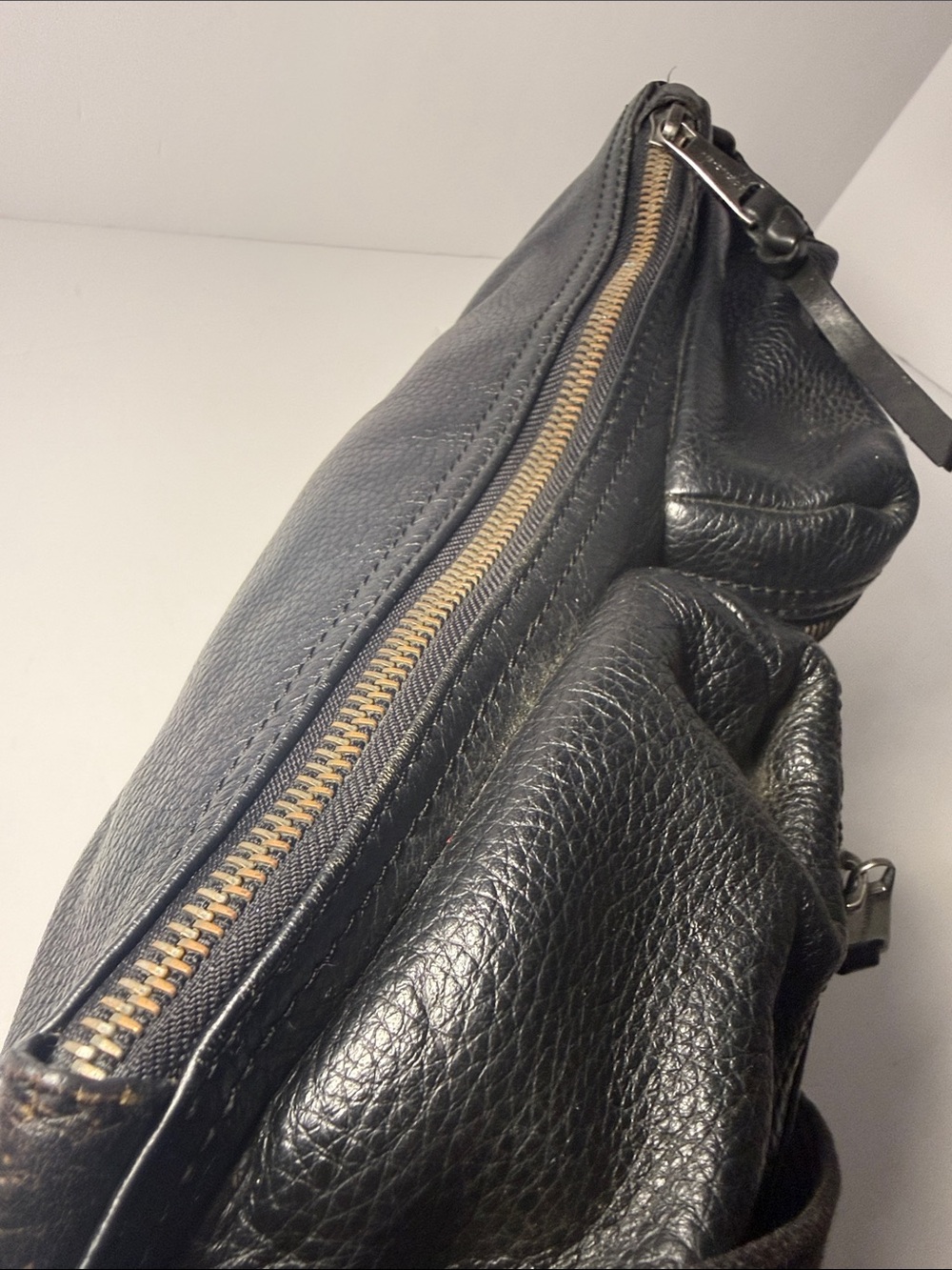 Dolce & Gabbana Black Leather Waist Bag / Belt Bag - Picture 11 of 12